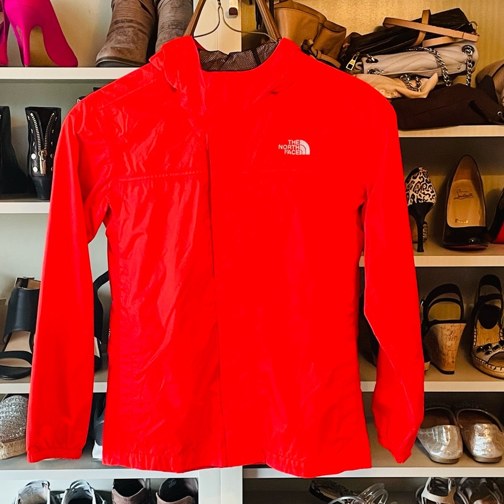 The North Face rain jacket